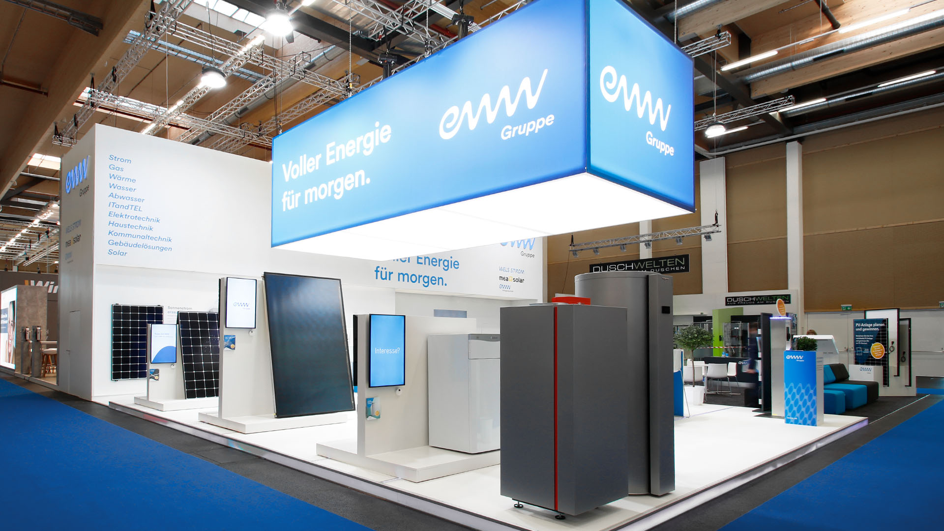 eww Messestand - Energiesparmesse 2019