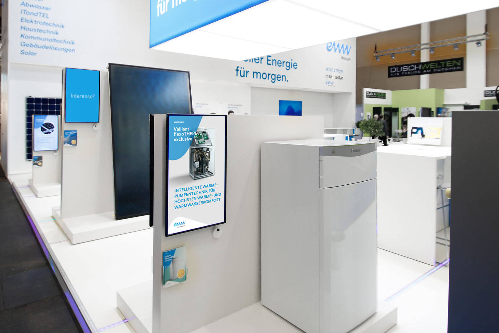 eww Messestand - Energiesparmesse 2019
