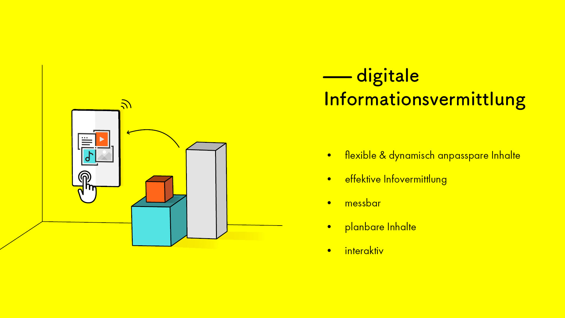 Vorteile der digitalen Informationsvermittlung