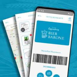 Eggenberg Mockup Bierbarone App